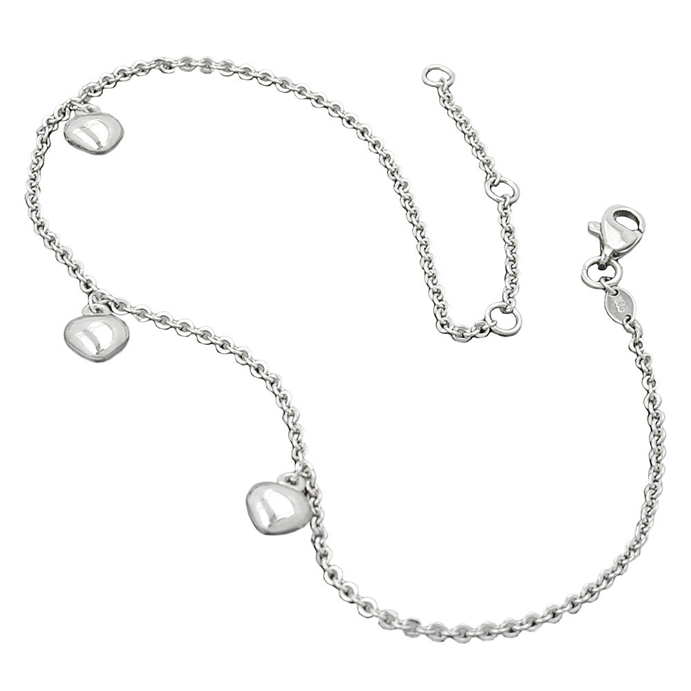 Fußkettchen 23-27cm Silber 925