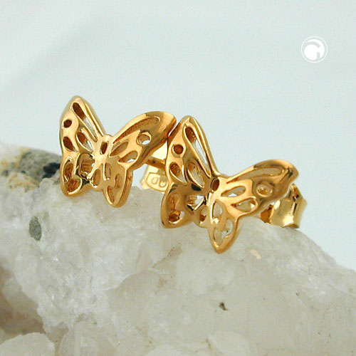 Ohrschmuck Doublé gold plattiert