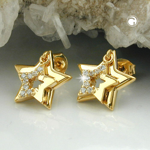 Ohrschmuck gold-plated Doublé
