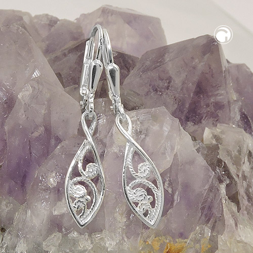 Ohrringe ohne Stein Silber 925