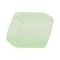 Preview: Tuchring 45x36x18mm Sechseck lindgrün-transparent matt Kunststoff