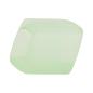 Preview: Tuchring 45x36x18mm Sechseck lindgrün-transparent matt Kunststoff