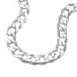 Preview: Armband 6,7mm Panzerkette flach Silber 925 21cm