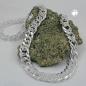 Preview: Kette 11x3,5mm Zwillingspanzer Silber 925 55cm
