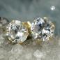 Preview: Ohrstecker Ohrring 8mm Zirkonia 9Kt GOLD