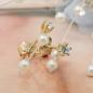 Preview: Ohrstecker Ohrring 3mm Zirkonia 9Kt GOLD