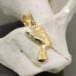 Preview: Anhänger 11x6mm Nofretete glänzend 9Kt GOLD