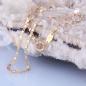 Preview: Armband 1,5mm Fantasiekette 9Kt GOLD 19cm