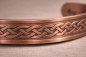 Preview: Magnetisches Kupferarmband mit keltischen Knoten - Antikes Kupfer