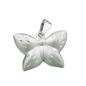 Preview: Anhänger 11x16mm Schmetterling matt-glänzend diamantiert Silber 925