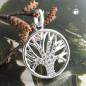Preview: Anhänger 15mm Baum des Lebens mit Zirkonias Silber 925