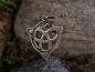 Preview: Ouroboros Drache – rhodiniert Silber 925 Anhänger
