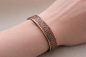 Preview: Kupferarmband Nordische Spiralen – Verstellbar | ca. 12,4 mm Breit | ca. 34,6 g | Symbolarmband