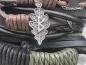 Preview: Erdpfad – 4-teiliges Runenarmband aus Leder mit 925er Silber