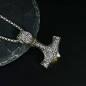 Preview: Halskette mit Wikinger-Anhänger „Thor's Hammer“