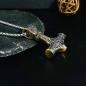 Preview: Halskette mit Wikinger-Anhänger „Thor's Hammer“