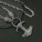 Preview: Halskette mit Wolfskopf