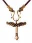 Preview: Collier "Wiesel" mit Irminsul-Anhänger