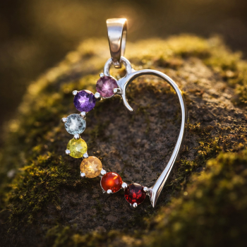 Preview: Herz der Energie - Chakra Anhänger