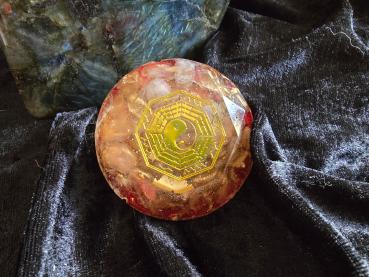 Preview: Kraftstein in Diamantschliff " Das innere Feuer"