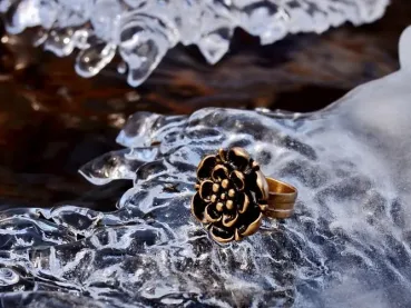 Fingerring "Rosenblüte"