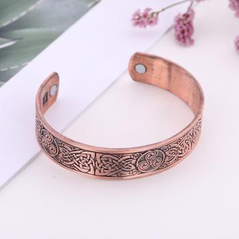 Keltischer Armreif - Kupfer mit Magneten