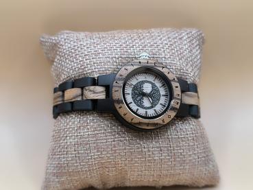 Jewelrox Baum des Lebens Holzuhr Damenuhr