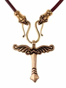 Collier "Wiesel" mit Irminsul-Anhänger