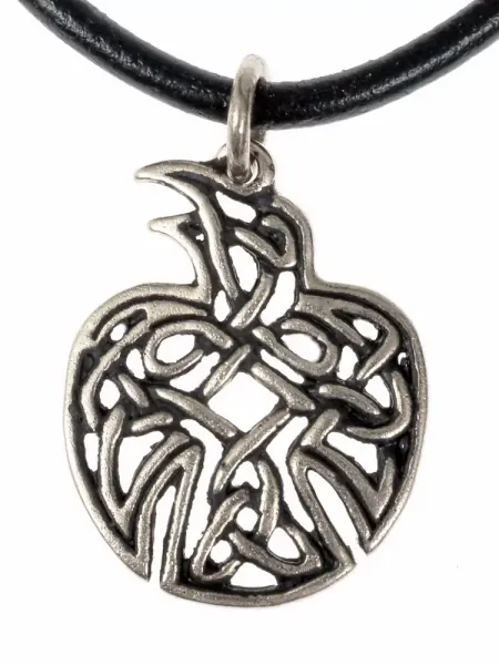 Keltisches Raben-Amulett