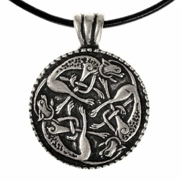 Keltisches Amulett Wilde Jagd