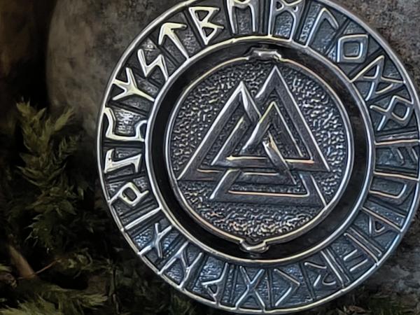 Valknut & Vegvisir – Silber 925 Anhänger