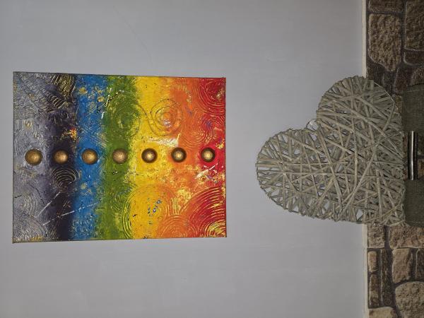 Wandbild "Die sieben Chakren"