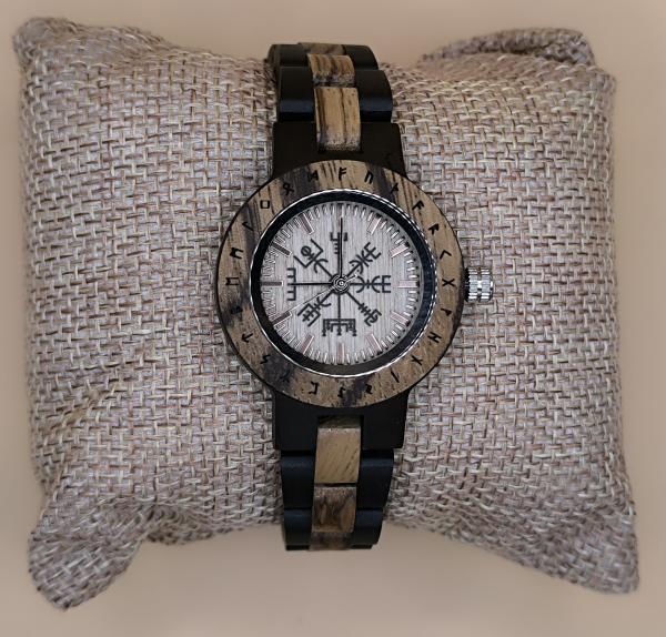 Bobo Bird Vegvísir Holzuhr Damenuhr