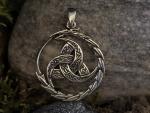 Triskele Drachenkreis – Silber 925 Anhänger