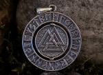 Valknut & Vegvisir – Silber 925 Anhänger