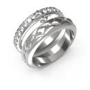 Guess Damenring JUBR04586JWRH58